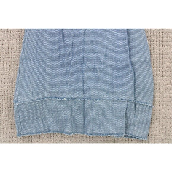 Mo:vint By Anthropologie Pencil Skirt Womens Blue Faded Knit Size Large L NWT - Picture 3 of 7